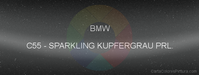 Pintura Bmw C55 Sparkling Kupfergrau Prl.