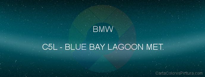 Pintura Bmw C5L Blue Bay Lagoon Met.