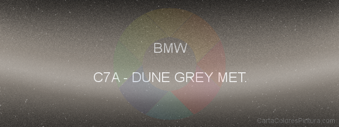 Pintura Bmw C7A Dune Grey Met.