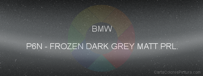 Pintura Bmw P6N Frozen Dark Grey Matt Prl.