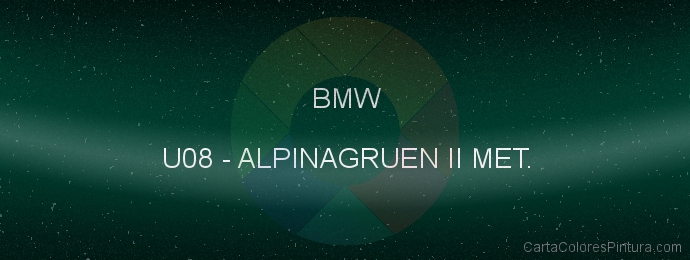 Pintura Bmw U08 Alpinagruen Ii Met.