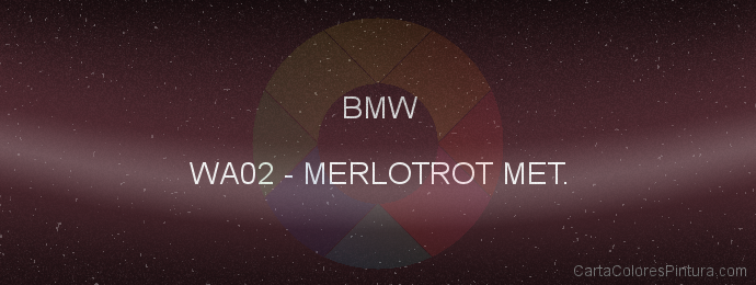 Pintura Bmw WA02 Merlotrot Met.