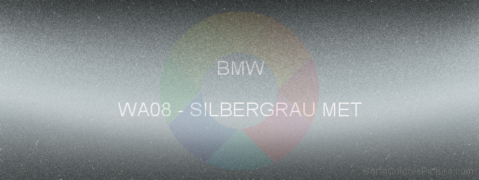 Pintura Bmw WA08 Silbergrau Met