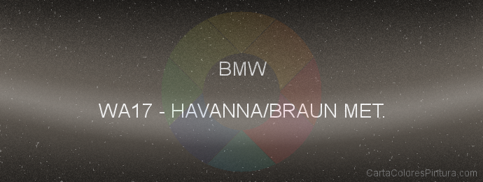 Pintura Bmw WA17 Havanna/braun Met.