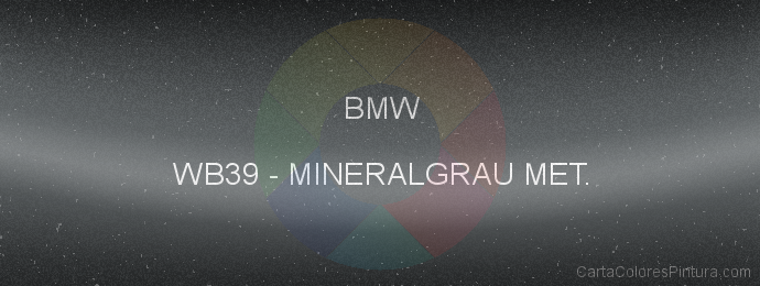 Pintura Bmw WB39 Mineralgrau Met.