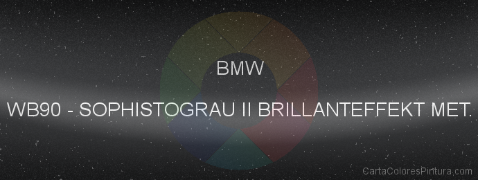 Pintura Bmw WB90 Sophistograu Ii Brillanteffekt Met.