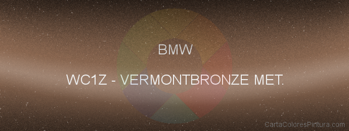 Pintura Bmw WC1Z Vermontbronze Met.