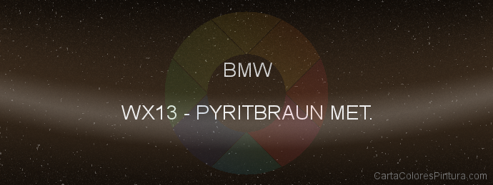 Pintura Bmw WX13 Pyritbraun Met.