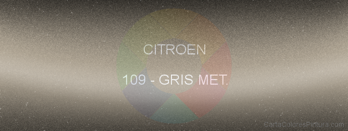 Pintura Citroen 109 Gris Met.