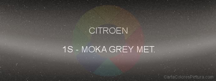 Pintura Citroen 1S Moka Grey Met.