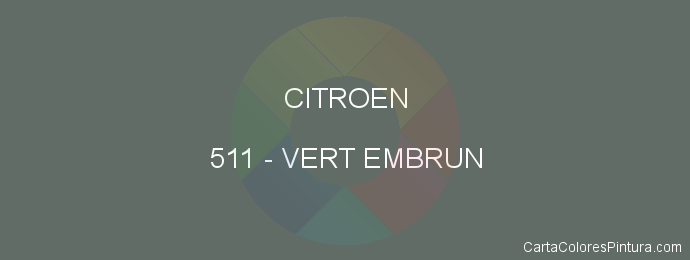 Pintura Citroen 511 Vert Embrun