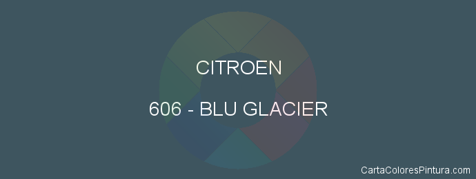 Pintura Citroen 606 Blu Glacier