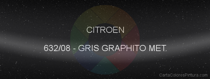 Pintura Citroen 632/08 Gris Graphito Met.