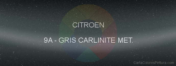 Pintura Citroen 9A Gris Carlinite Met.