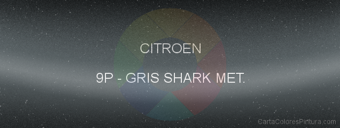 Pintura Citroen 9P Gris Shark Met.
