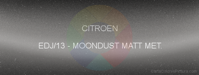 Pintura Citroen EDJ/13 Moondust Matt Met.
