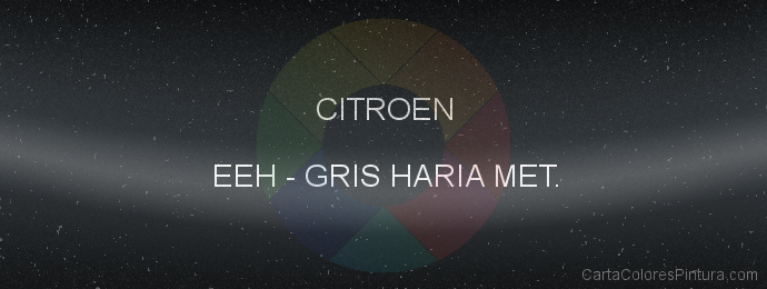 Pintura Citroen EEH Gris Haria Met.