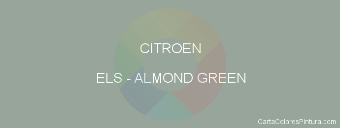 Pintura Citroen ELS Almond Green
