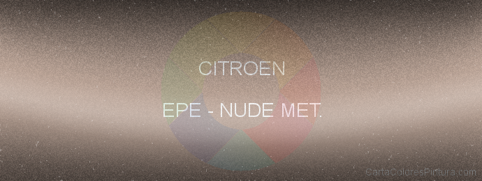 Pintura Citroen EPE Nude Met.