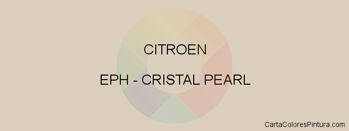 Pintura Citroen EPH Cristal Pearl