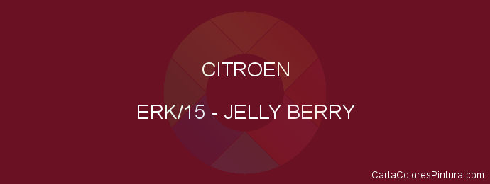 Pintura Citroen ERK/15 Jelly Berry