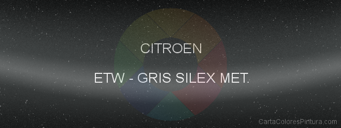 Pintura Citroen ETW Gris Silex Met.