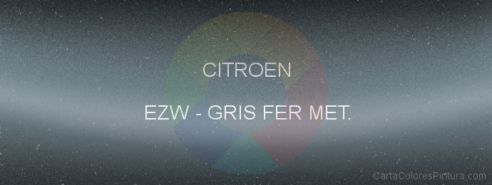 Pintura Citroen EZW Gris Fer Met.