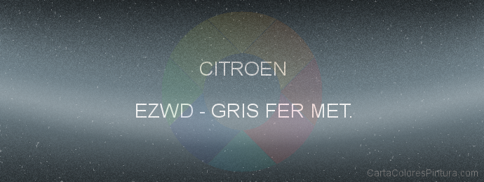 Pintura Citroen EZWD Gris Fer Met.