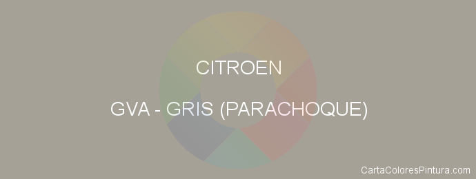 Pintura Citroen GVA Gris (parachoque)