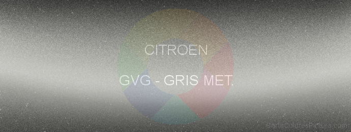 Pintura Citroen GVG Gris Met.