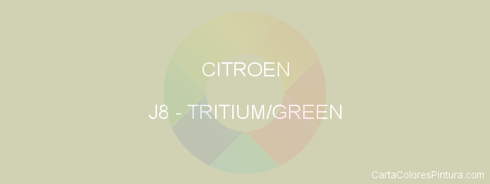 Pintura Citroen J8 Tritium/green
