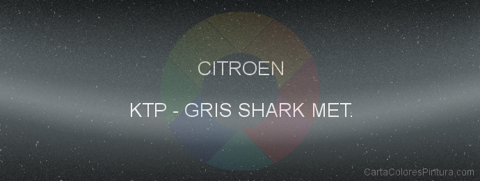 Pintura Citroen KTP Gris Shark Met.