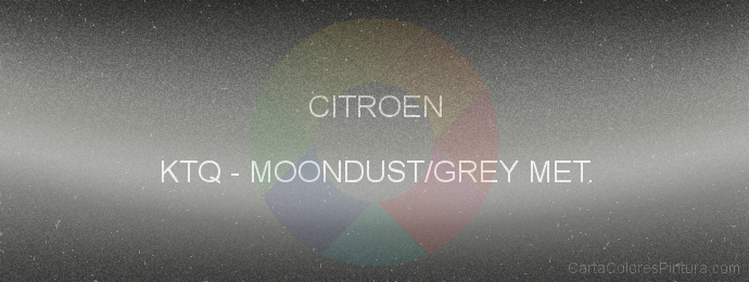 Pintura Citroen KTQ Moondust/grey Met.