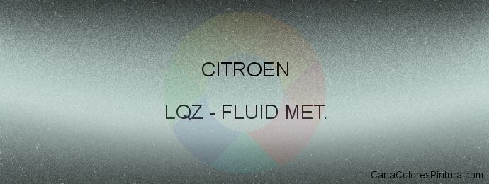 Pintura Citroen LQZ Fluid Gris Met.