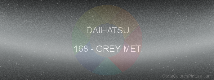 Pintura Daihatsu 168 Grey Met.