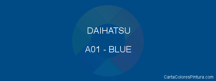 Pintura Daihatsu A01 Blue