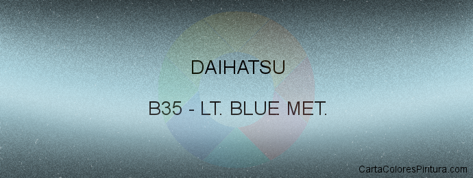 Pintura Daihatsu B35 Lt. Blue Met.