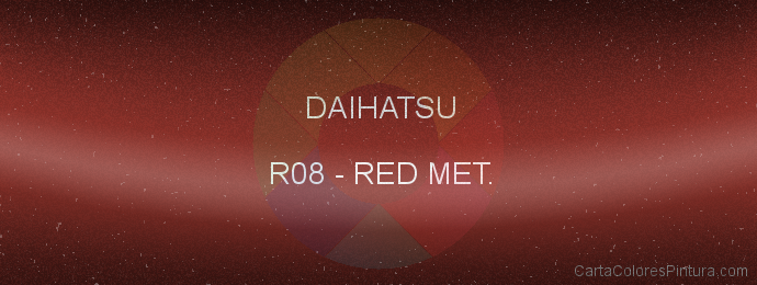 Pintura Daihatsu R08 Red Met.