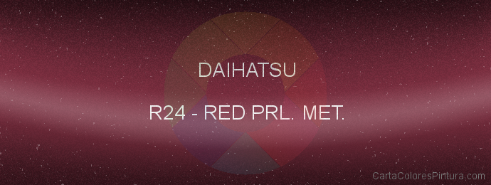 Pintura Daihatsu R24 Red Prl. Met.