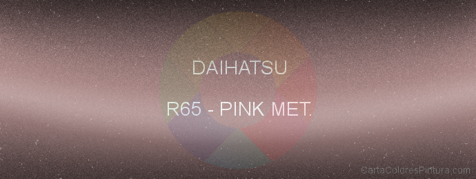 Pintura Daihatsu R65 Pink Met.