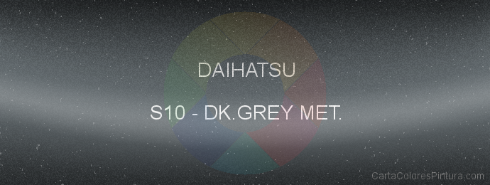 Pintura Daihatsu S10 Dk.grey Met.