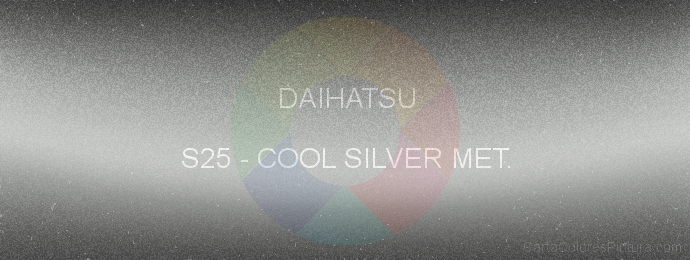 Pintura Daihatsu S25 Cool Silver Met.