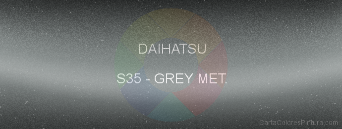 Pintura Daihatsu S35 Grey Met.
