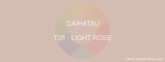 Pintura Daihatsu T28 Light Rose