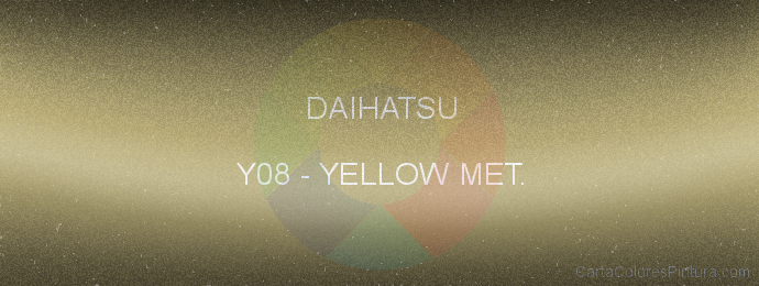 Pintura Daihatsu Y08 Yellow Met.