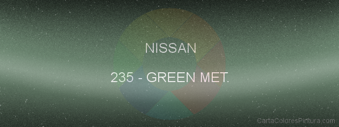 Pintura Nissan 235 Green Met.