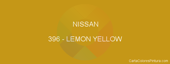 Pintura Nissan 396 Lemon Yellow