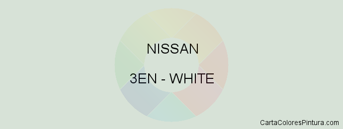 Pintura Nissan 3EN White