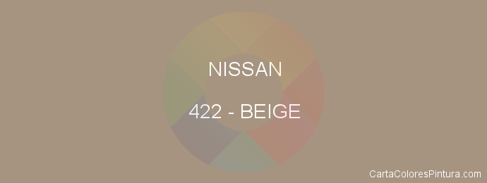 Pintura Nissan 422 Beige