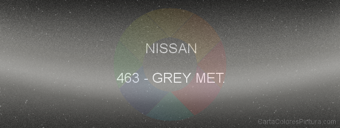 Pintura Nissan 463 Grey Met.
